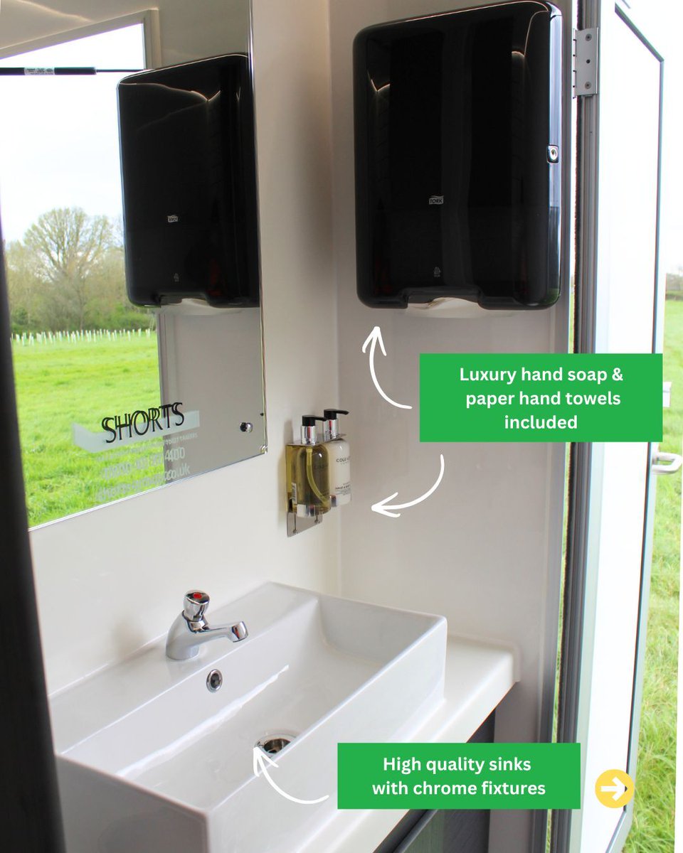 ShortsGroup's tweet photo. Take a look inside our 1+1 Luxury Toilet Trailers! Designed to bring comfort, style, and convenience to any event. Get in touch to hire today! 

#LuxuryToiletTrailers #EventHire #WeddingHire #LuxuryFacilities #OutdoorEvents #ToiletTrailerHire https://t.co/fUF2EX4fgC