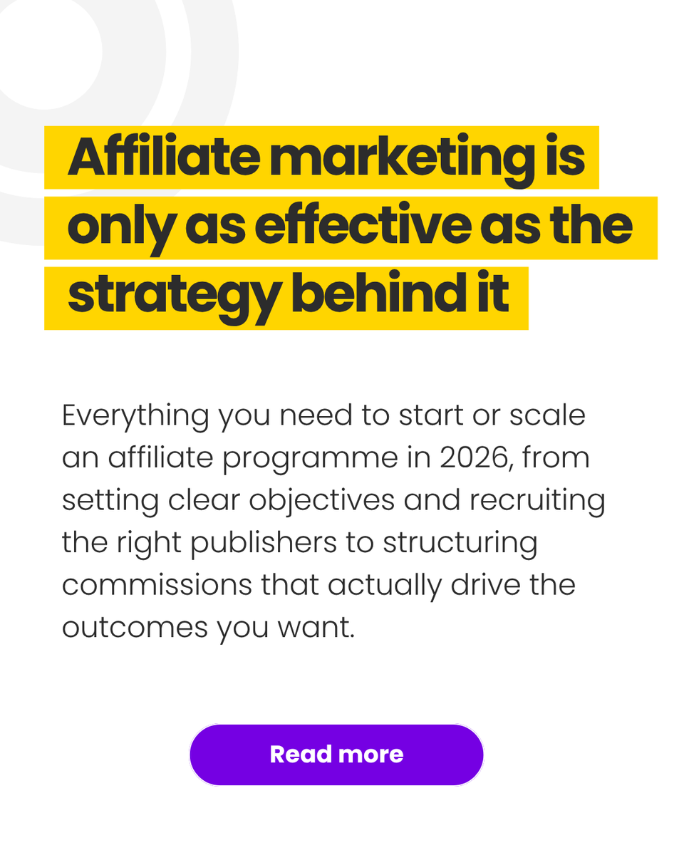 ASKBOSCOai's tweet photo. You launched an affiliate programme. Publishers signed up. And then... not much happened. It's a common outcome in affiliate marketing and almost always traces back to the same problem. 

Full blog below 👇

https://t.co/8wNYUJuExR https://t.co/fXPJf7WZiA
