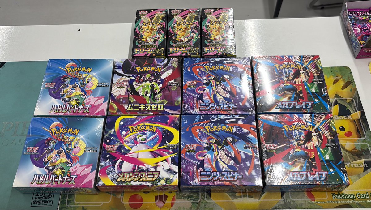 🛍️BOX入荷情報🛍️ MEGA ドリームex バトルパートナーズ