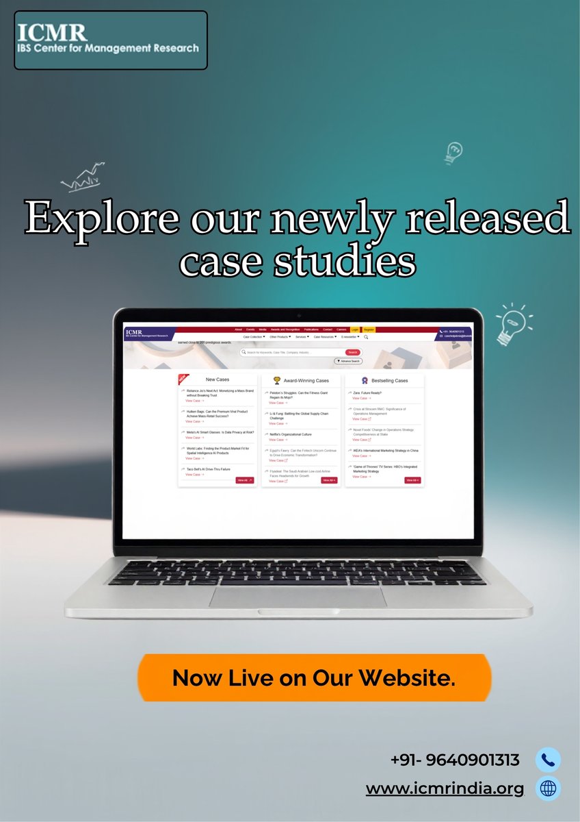 caseresearch's tweet photo. Explore our newly released Case Studies

#casestudies #casemethod #casestudy #cases #casewriting

Now Live on Our Website : https://t.co/JSSCxqq9pd

New Cases : - https://t.co/g8WOXfJXLJ
Award Wining Cases : - https://t.co/xTSp0vnKnw
Bestselling Cases : - https://t.co/PJFlJWob1t https://t.co/0DIcwYJ6eP