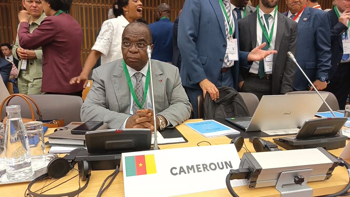 minfi_cameroun's tweet photo. Le Cameroun participe à la 13ᵉ Conférence du Forum de Paris sur la dette souveraine. Thème : « Mieux coopérer dans un paysage de l’endettement en transformation ». Le MINFI y réaffirme l’engagement du Cameroun pour une gestion responsable et durable de la dette publique. https://t.co/VPjvNm5jJH
