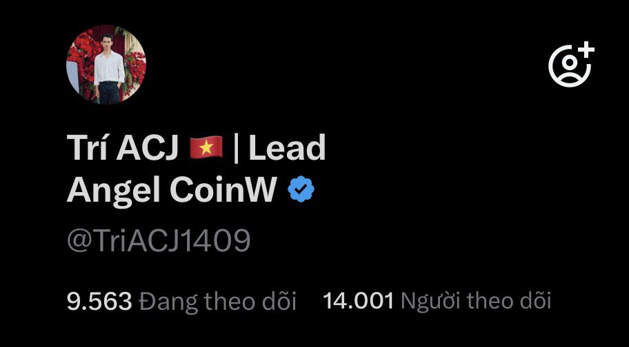 Trí ACJ 🇻🇳 | Lead Angel CoinW tweet media