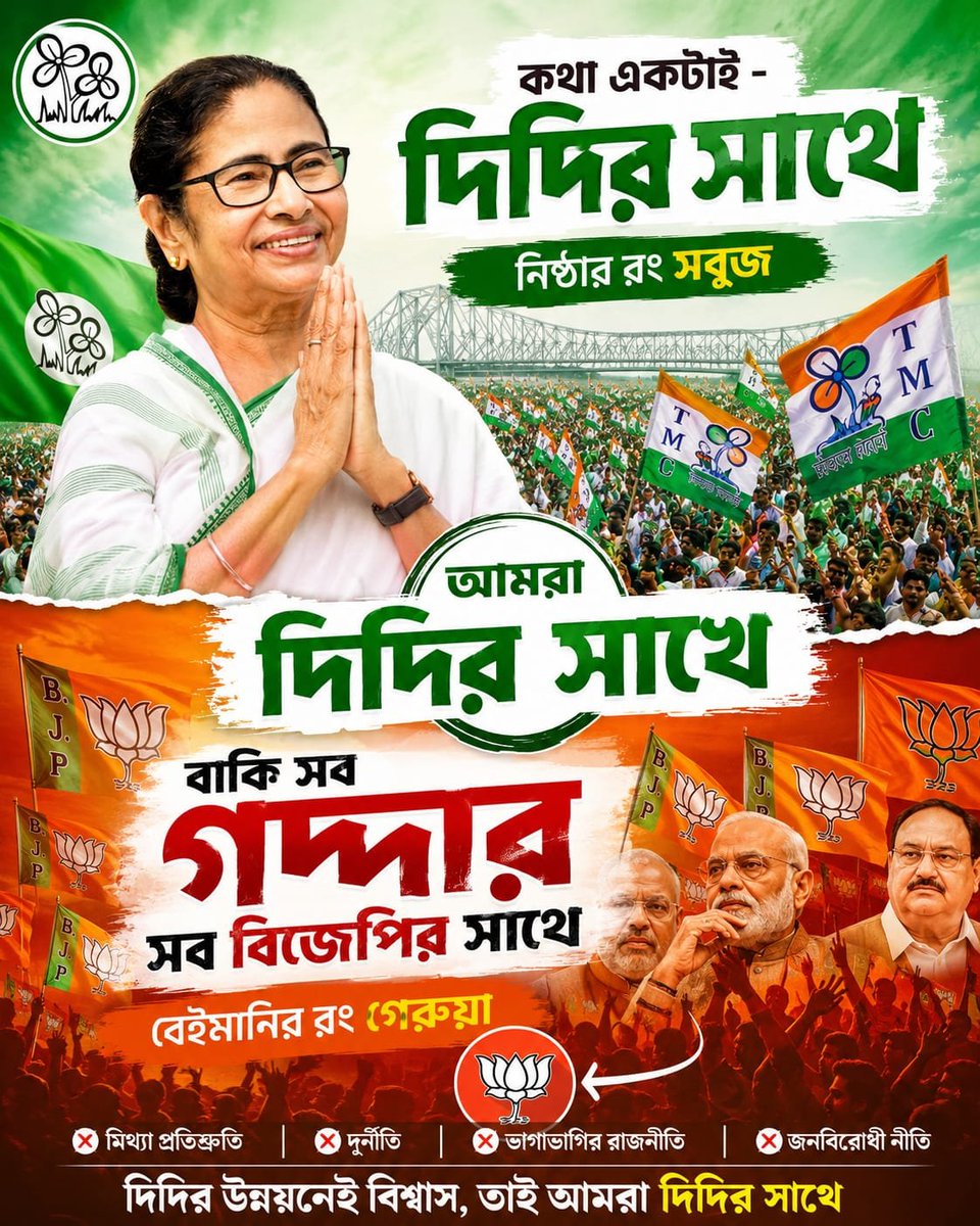 aitctuhin's tweet photo. #দিদি আমরা বেইমান নই! আমরা আপনার সাথে আছি।
@AITCofficial  কর্মীরা আপনার সাথে আছে।

#MamataBanerjee 
#KhelaHobe https://t.co/ckhUscsP4h
