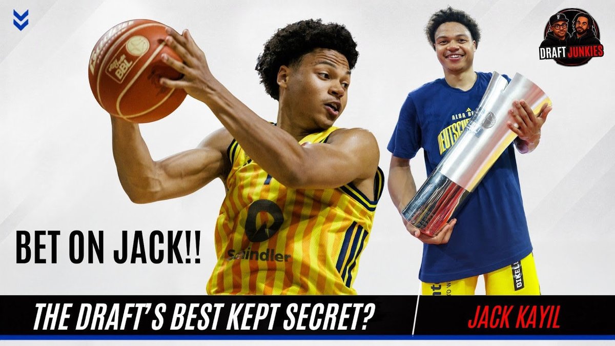 Barlowe500's tweet photo. I’ve scouted Jack Kayil throughout the season, and while the shooting splits may not jump off the page, the numbers don’t tell the full story. He played a major role in helping Alba Berlin win the German league title and has consistently been a winner at every level.

#knicks2026champs #Knicks 

https://t.co/V6gsvUf9fg