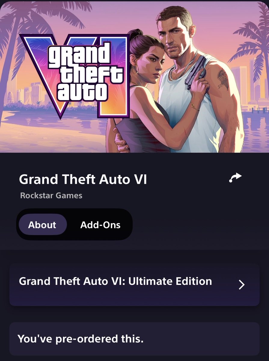 muscleista's tweet photo. That’s how you should spend your adult money
#gta6 https://t.co/CK4g8IPyu8