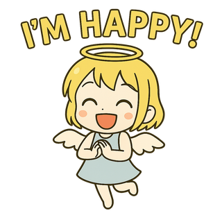 3_ticy's tweet photo. 🍎 うれしい！って伝えたいときに✨
Cute angel girl sticker to say I'M HAPPY!
https://t.co/87ZlyZeSG5
#LINEスタンプ #イラスト #クリエイターズスタンプ #linesticker #kawaii #LINEスタンプ宣伝部 #スタンプ作りました https://t.co/MytjHn1Jhf