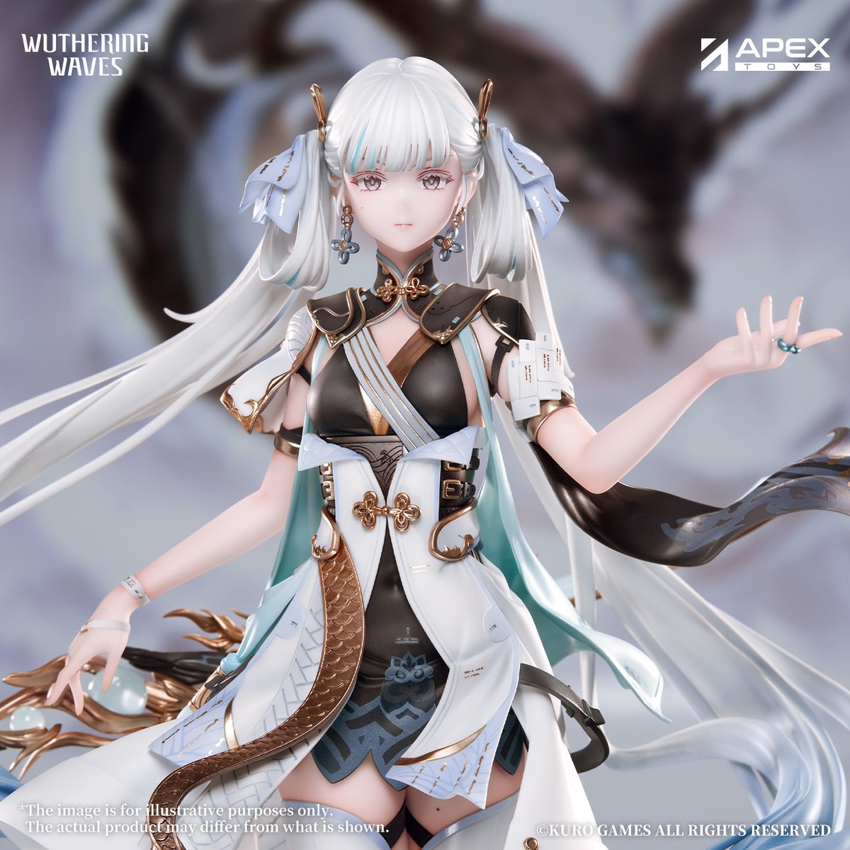 KuroMerchandise's tweet photo. ★Wuthering Waves | Jinhsi 1/7 Scale Figure Pre-order Starting Soon!★

"I will stand by you as we face whatever the future holds, together."

From the game Wuthering Waves, the Magistrate of Jinzhou, "Jinhsi," makes her figure debut!

[Wuthering Waves Jinhsi 1/7 Scale Figure] Pre-orders open July 3rd!

A limited bonus [Jinhsi PET Shikishi] is included with figure purchase!

#WutheringWaves