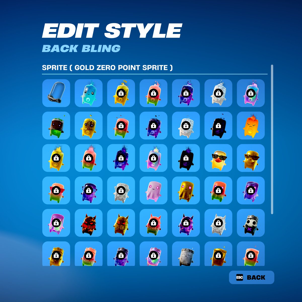 BackersGamesF's tweet photo. YOU HAVE TO MASTER YOUR SPRITES TO USE THEM IN THE SPRITE BACKBLING 😭😭

#Fortnite https://t.co/NnHq2sxe9J
