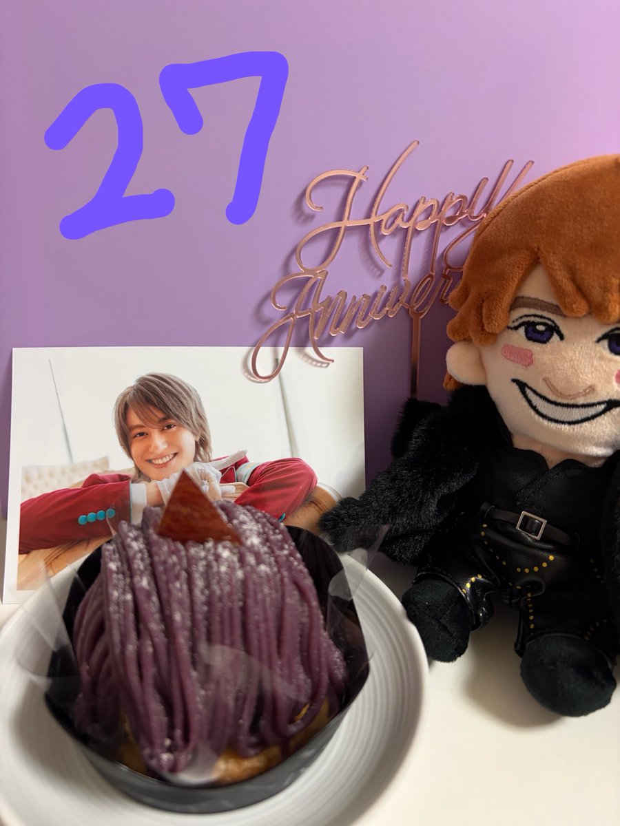 setsukosetsuk's tweet photo. 今日は何回もおめでとう言ってるけど笑
健ちゃん、27歳おめでとうー🫶
 #小島健誕生祭2026 https://t.co/meA4LVuQ4Y