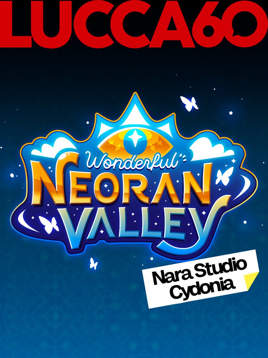 LuccaCandG's tweet photo. Cydonia e Nara Studio portano Wonderful Neoran Valley a #LuccaCG60 💣

Ci vediamo a Lucca per scoprire le ultime novità di uno dei progetti videoludici italiani più attesi del panorama indie! 🙌

#WonderfulNeoranValley https://t.co/mI2niT97fH