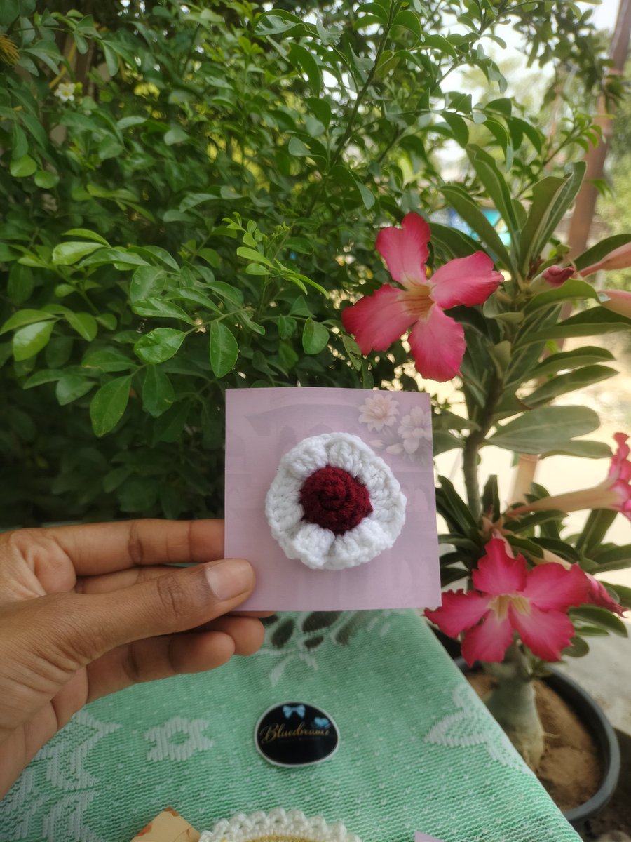 BlueDreamz18's tweet photo. This Chrochet Daisy Hair Clip adds a touch of charm, elegance, and softness to every look. Whether it's a casual day out, a coffee date, or a special occasion, this adorable accessory is designed to make you stand out effortlessly 🌸

Order via Instagram👇🏻
https://t.co/dzcuiuL89e https://t.co/v9BvO0IGQM