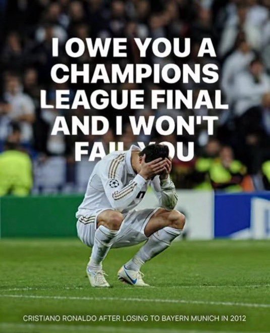 Dera_IJ's tweet photo. Only one player in the history of football has made this promise and delivered. 

His name is Cristiano Ronaldo dos Santos Aveiro❤️🇵🇹 https://t.co/Rd53e6C3Dk