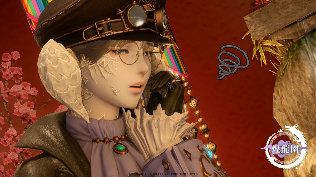 ll_KohLongEnn's tweet photo. ─────−- – - 
[ #龍の紡ぎ詩 ] 

少々改造したくらいであれほど叱責されるとは想定外でした……
数週間前には新しい器の手配は済んでいたのに、今回のものはどうにも動きづらい。
視界も、わずかにぼやけている……

……む、そろそろ園へ向かわなくては。
愛しい子の皆様に、みっともない姿を見せるわけにはまいりません。
付属の補強眼鏡を掛けてまいりましょう。

[ 紫閃龍：スリア💜 ]