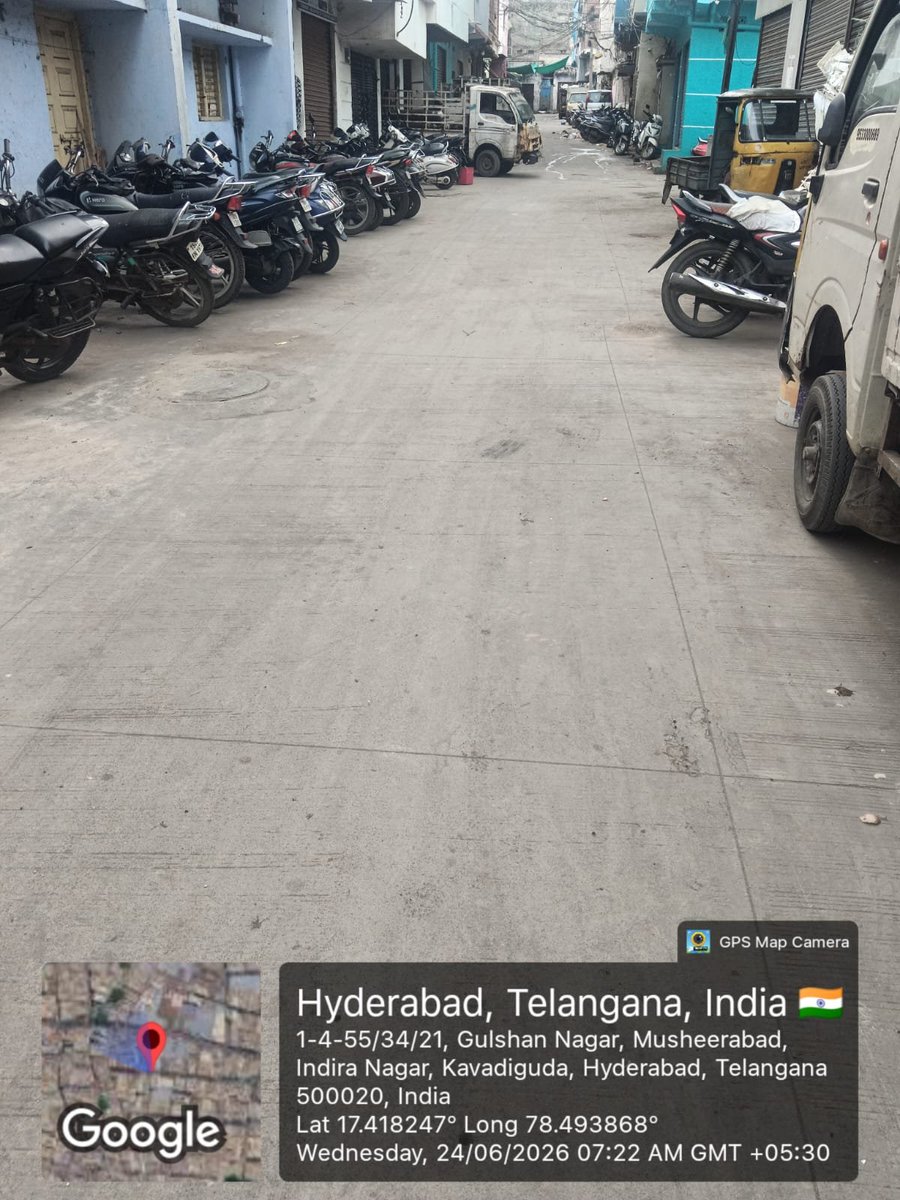 DEESWM_CIRCLE40's tweet photo. @MOHAMMEDWAJIDH2 @GHMCOnline @ZC_Secunderabad @DC_Kavadiguda Dear citizen,
Complaint attended and cleared. https://t.co/Axjt6KNG6U