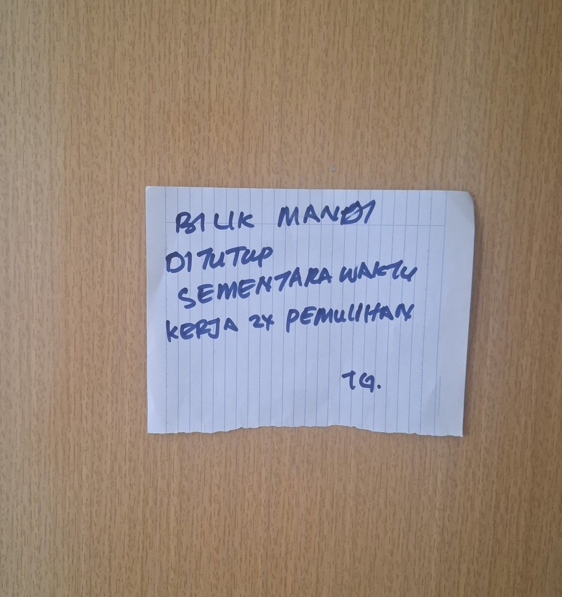 dmiomirza's tweet photo. Sikda masalah mun nak ato sepetang2 pi knk sik announce lam group besa kolej oh? https://t.co/4QoQCRv9Cq