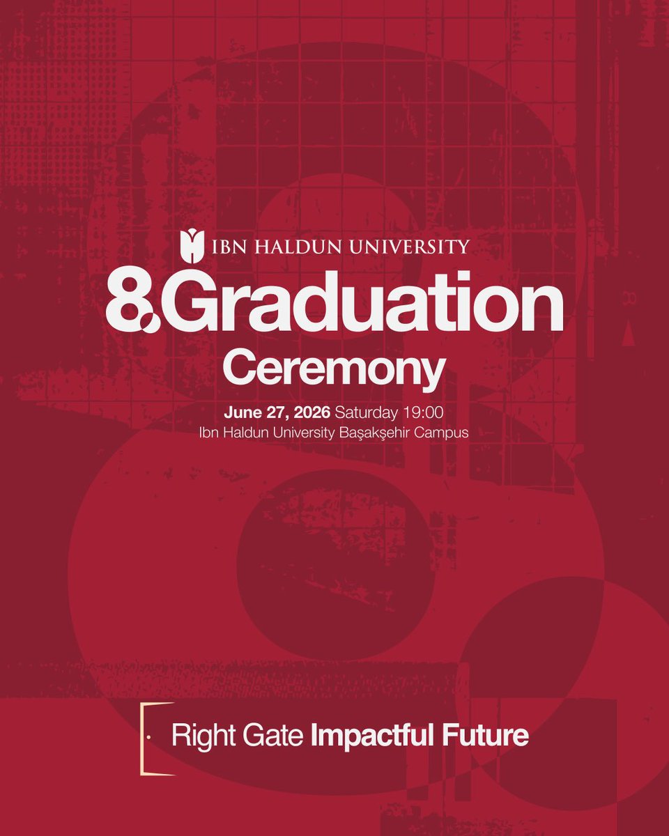 ibnhalduni's tweet photo. Dünyanın Dört Bir Yanından Mezunlarımızı 8. Mezuniyet Törenimizle Gelecek Kariyerlerine Uğurluyoruz✨

Sending Off Our Graduates from All Around the World Into Their Future Careers at Our 8th Graduation Ceremony✨

Detaylı bilgi:
https://t.co/dEFpL83p5q https://t.co/ikVMT5HnBQ