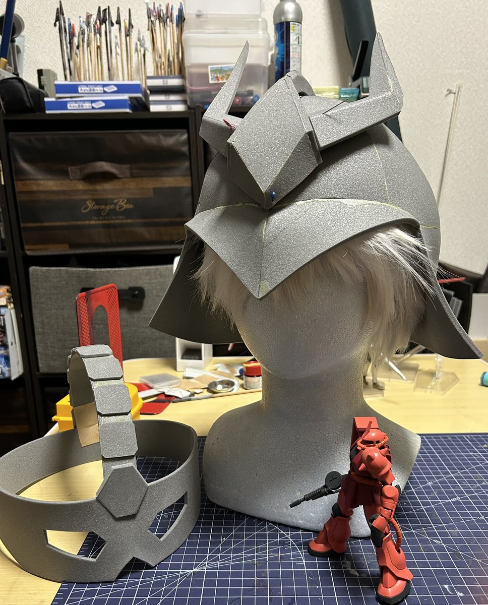 Taro_hisyomirai's tweet photo. シャアのヘルメットが出来るまで

主にサンペルカ製作
詳しい内容は私のチャンネルにリンクありますので是非に✨

⬇️
https://t.co/SQgpVrrB9M https://t.co/5t3ELxTWo7