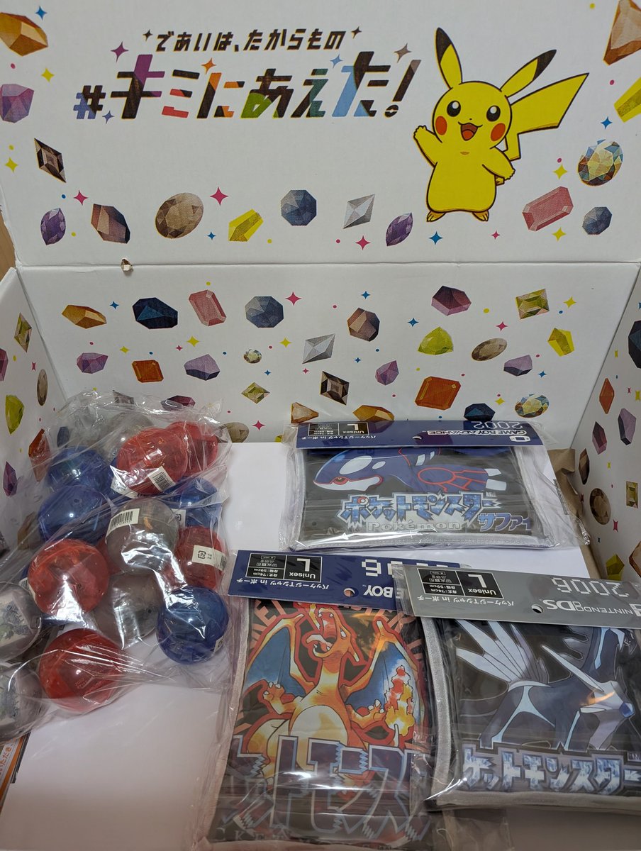 ポケセンからやっと届いたぞー！