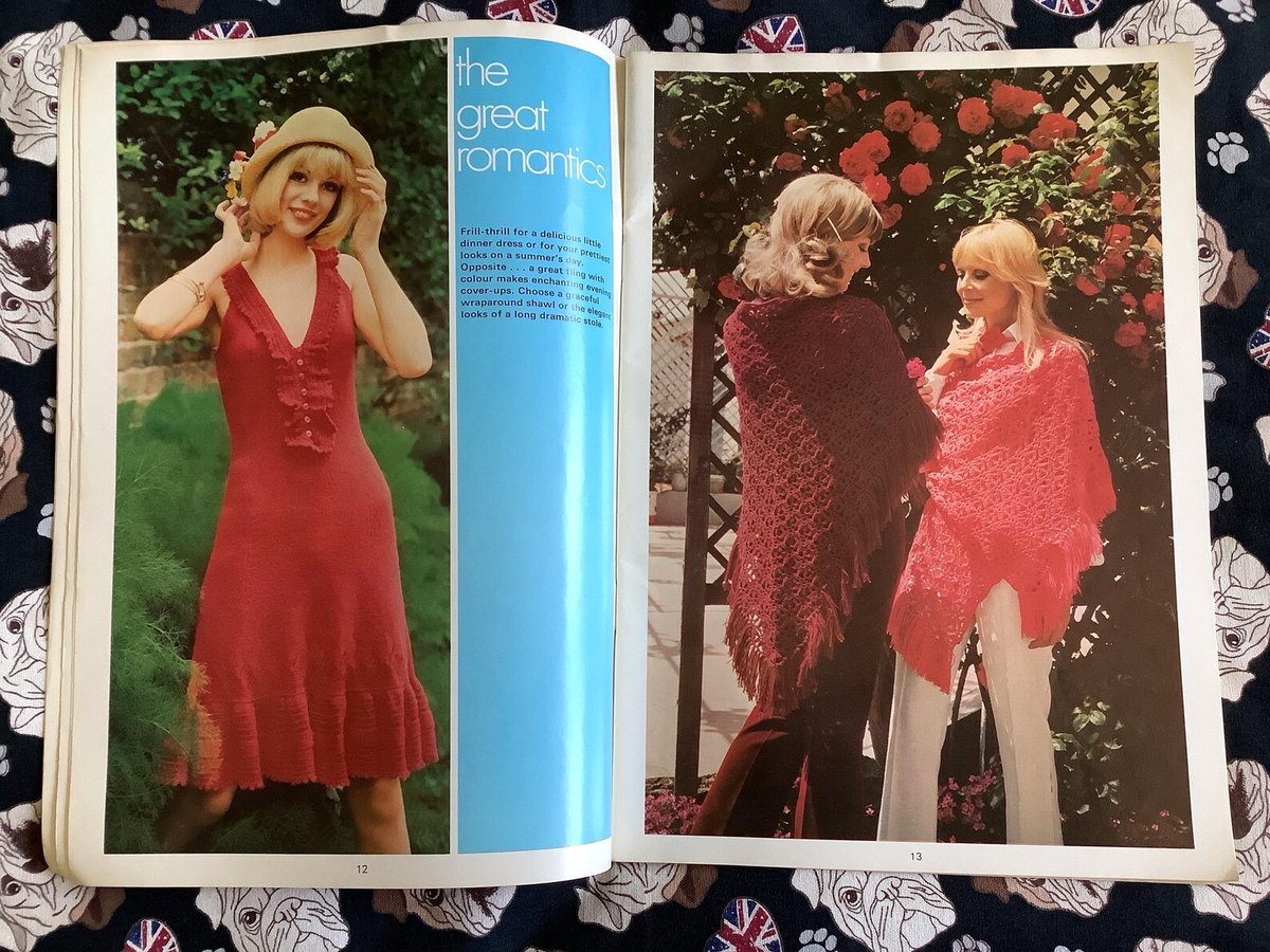WatsonsVintage's tweet photo. NEW LISTING - There are some AMAZING 70s knits in this RARE Vintage 'Fashion Knits 73' Patons Knitting Pattern Book in Paperback - Knitting and Crochet for 1973 - Over 40 Hand Knit Designs https://t.co/5u6Gig4lg4 via @Etsy #VintageBooks #1973Knits #70sFashion #KnittingPatterns https://t.co/3GKGIv3pKD