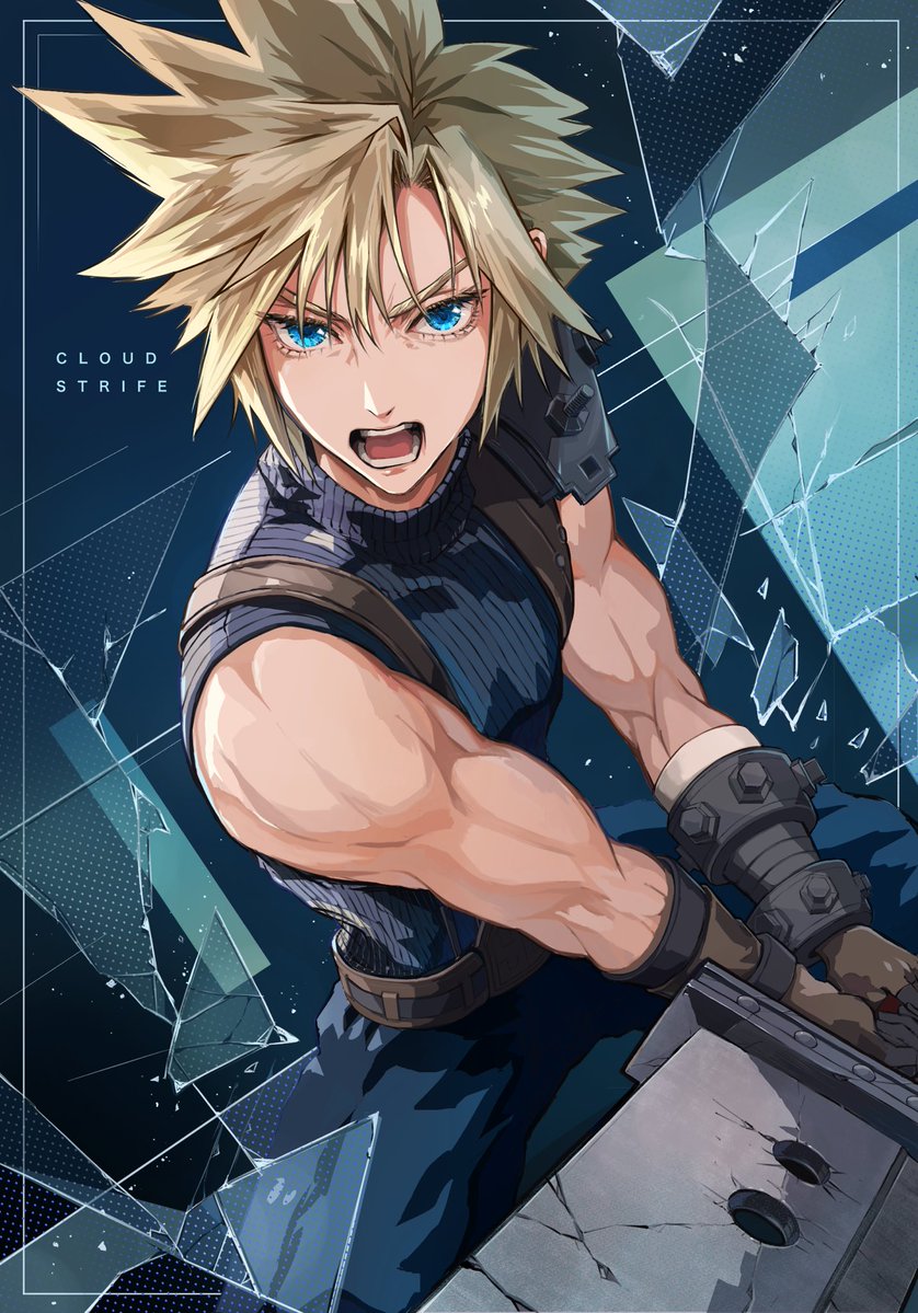 ibmiola's tweet photo. クラウド・ストライフ 

#FF7 https://t.co/EVDRzJ178w