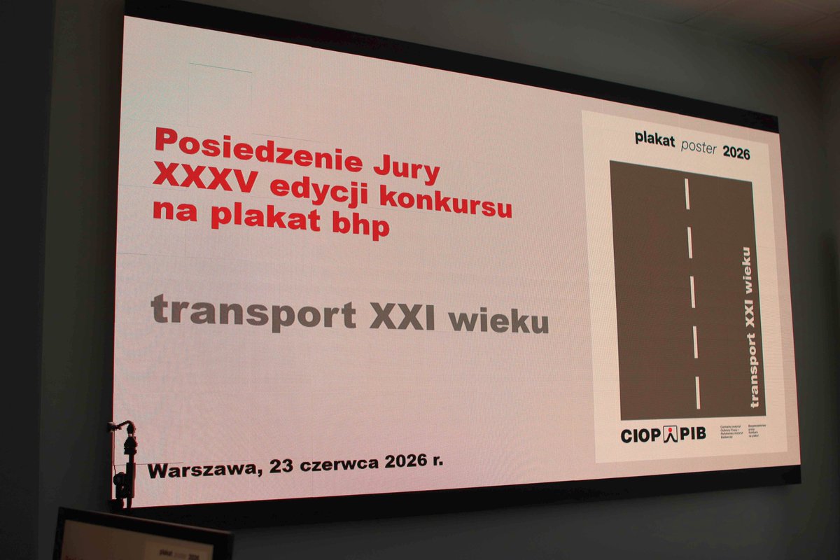 ITS_waw_pl's tweet photo. 🎨Jak wygląda bezpieczeństwo pracy w transporcie XXI wieku oczami artystów?
@ITS_waw_pl objął patronatem honorowym XXXV Konkurs na Plakat Bezpieczeństwa Pracy organizowany przez CIOP-PIB. W tym roku uczestnicy zmierzyli się z tematem „Transport XXI wieku”.
📌 Rekordowe zainteresowanie – aż 437 prac z całej Polski! https://t.co/cHm5BS8J1g
