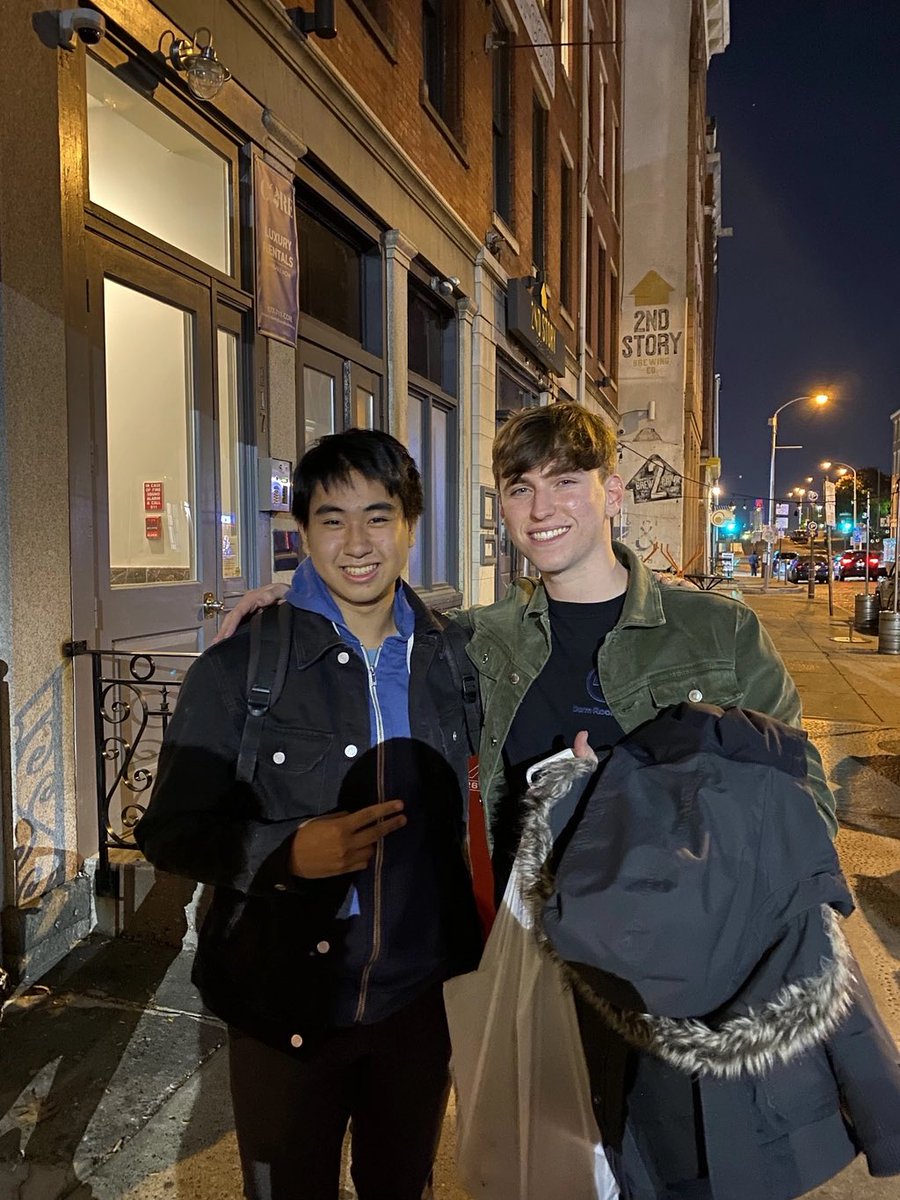 dannybessonov's tweet photo. congrats @raymondhechen and @tomo team on launch! glad our paths crossed from Irvine to Philly 🙌 https://t.co/tdiPdHgudB