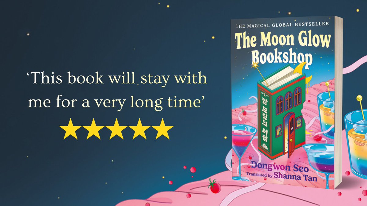headlinepg's tweet photo. Just under one week until THE MOON GLOW BOOKSHOP paperback hits the shelves... are you ready to be enchanted? ✨

Pre-order your copy today https://t.co/vRZeJ6tNi1 🌈💞

#TheMoonGlowBookshop https://t.co/b2LNHVGiCQ