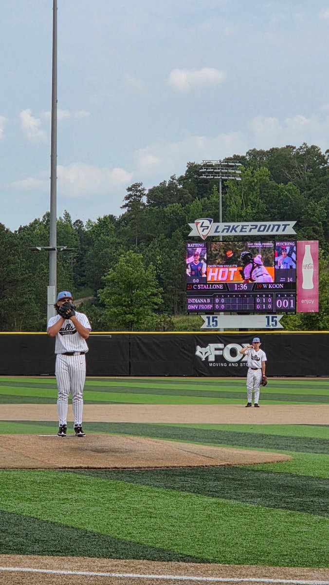 WillKoon19's tweet photo. First start back after first rib removal 10 weeks ago today. Having an amazing time at lakepoint and hope to keep getting after it on the mound.
3IP 2H 0R 1BB 3K
@TigerBaseball17 @IN_Bulls2028 https://t.co/n3cldk8ivs