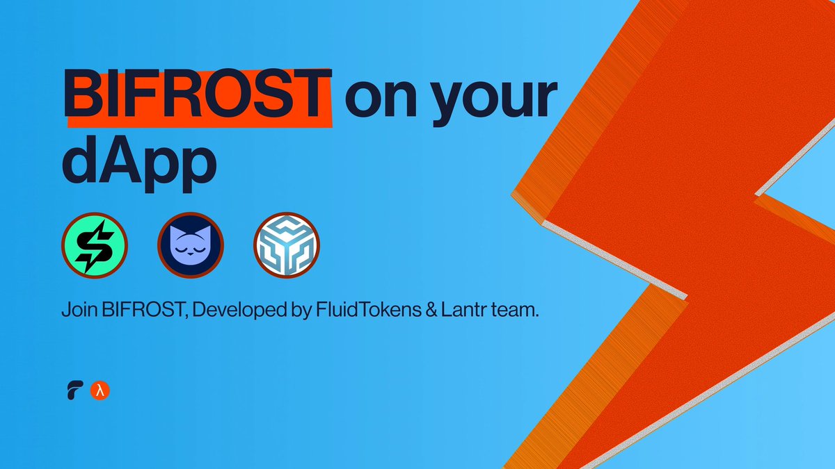 FluidTokens's tweet photo. Three major Cardano projects are already working with us to explore BIFROST integration: Strike, Minswap, and Flux Point Studio

Now it's 🫵 turn.

Fill out the form and let your users move between Bitcoin and Cardano DeFi through Bifrost 😤 https://t.co/hjG7thUrEw
