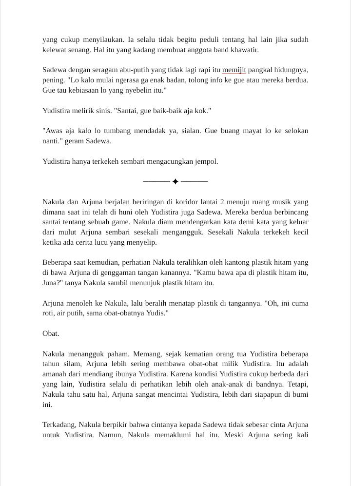 KaruuAsbun's tweet photo. 𝐖𝐚𝐤𝐭𝐮 𝐝𝐚𝐧 𝐀𝐤𝐡𝐢𝐫
By: @KaruuAsbun

—#SunNote, #BeerLens, &amp; #StormCookie band–Highschool AU

Warn:
Angst, full narasi https://t.co/pLWSB3s3nB