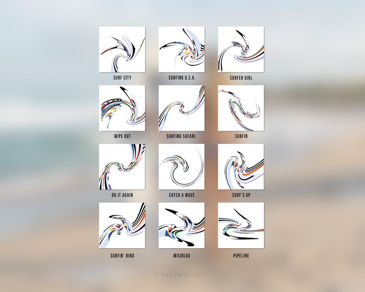 barewallart's tweet photo. It's hotter than July
"WIPE OUT"

This is not a surfboard its wall art 🌊
A statement piece designed to transform your space. 

These colourful swirls of art are pure surf energy frozen in motion — each one named after a legendary surf vibe - from Surf City to Pipeline, they look great offshore and onshore. 

Hang the canvas art as statement pieces in your home, studio, beach house, or anywhere that needs a little coastal soul.  Which surf vibe would you hang on your wall? 

Tell me your favourite in the comments below.👇🏼

#WipeOut
#surfingart
#BeachHouseStyle