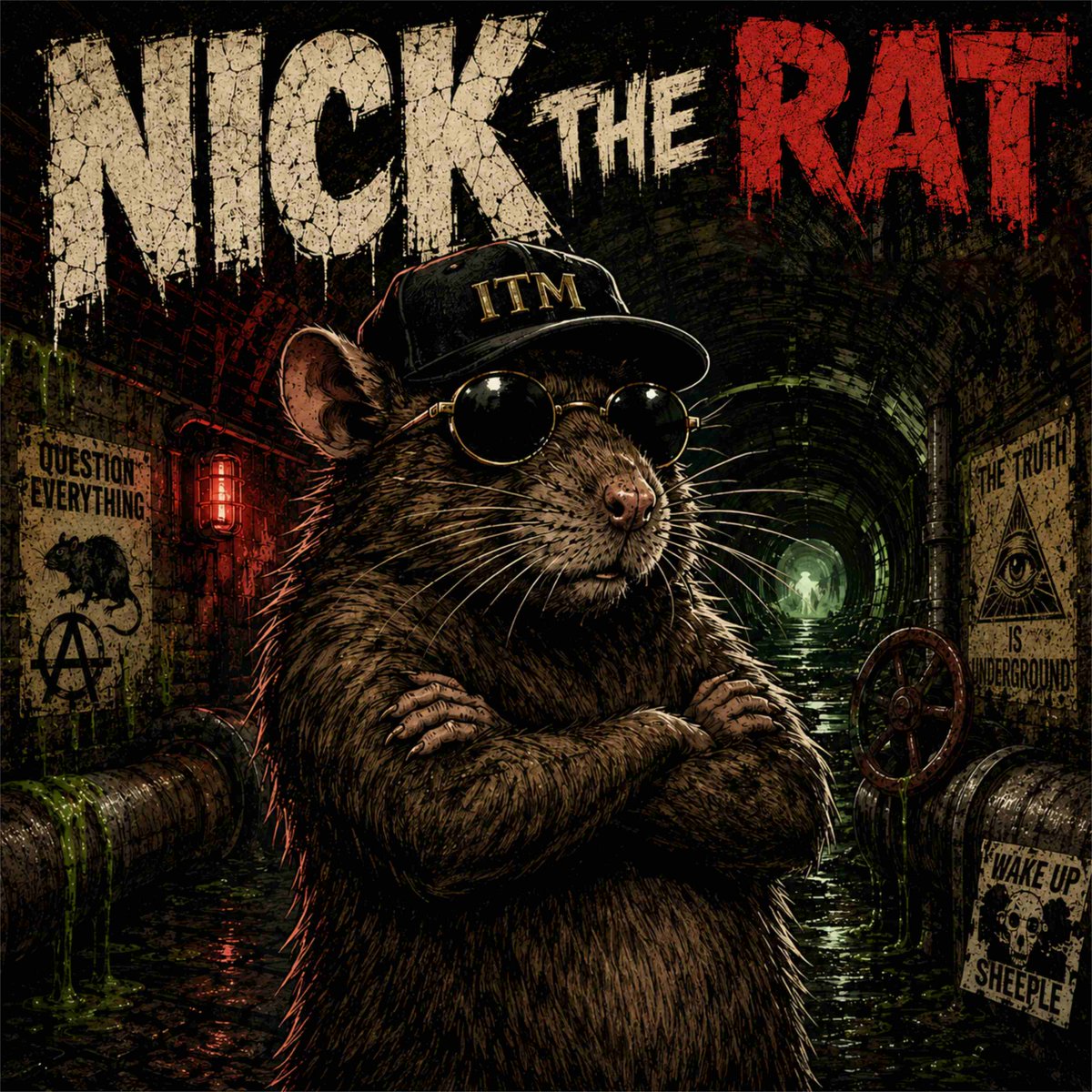 nicktherat's tweet photo. Nick the Rat Radio - 545 - Trickster Mind WATCH HERE >  https://t.co/Qr6elZD5u8  LISTEN HERE > https://t.co/r5ASpvIOpv  SHOP HERE > https://t.co/yJMTziURQK #sewerchat https://t.co/VBhuIfq3mH