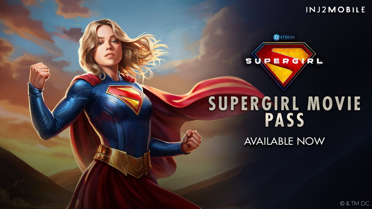 Injustice2Go's tweet photo. The @Supergirl Movie Pass has begun! Play now to get rewards like Might Class Shards and a Krypto Profile Picture! 

💫 Play Now: https://t.co/26K5Tdd7am

#Supergirl lands in theaters THIS FRIDAY. https://t.co/jjbGtSaHim