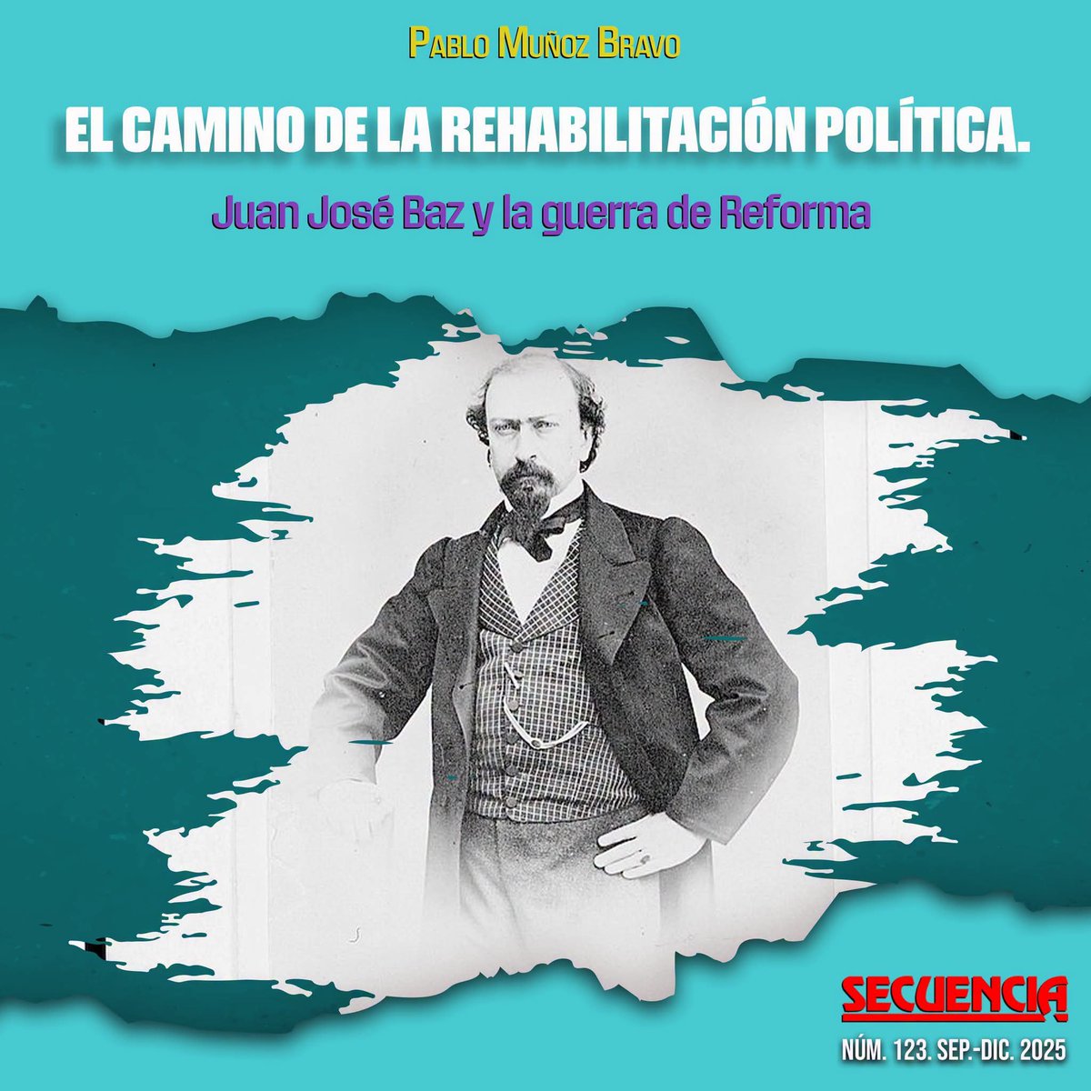 r_secuencia's tweet photo. https://t.co/LNvfa1VERQ
Analiza la trayectoria de Juan José Baz después del golpe de Estado de 1857 y durante la #guerradeReforma. Mediante su expediente personal en el Archivo de la Secretaría de la Defensa Nacional, a través de la prensa y otros folletos https://t.co/Q0khH9WLYE