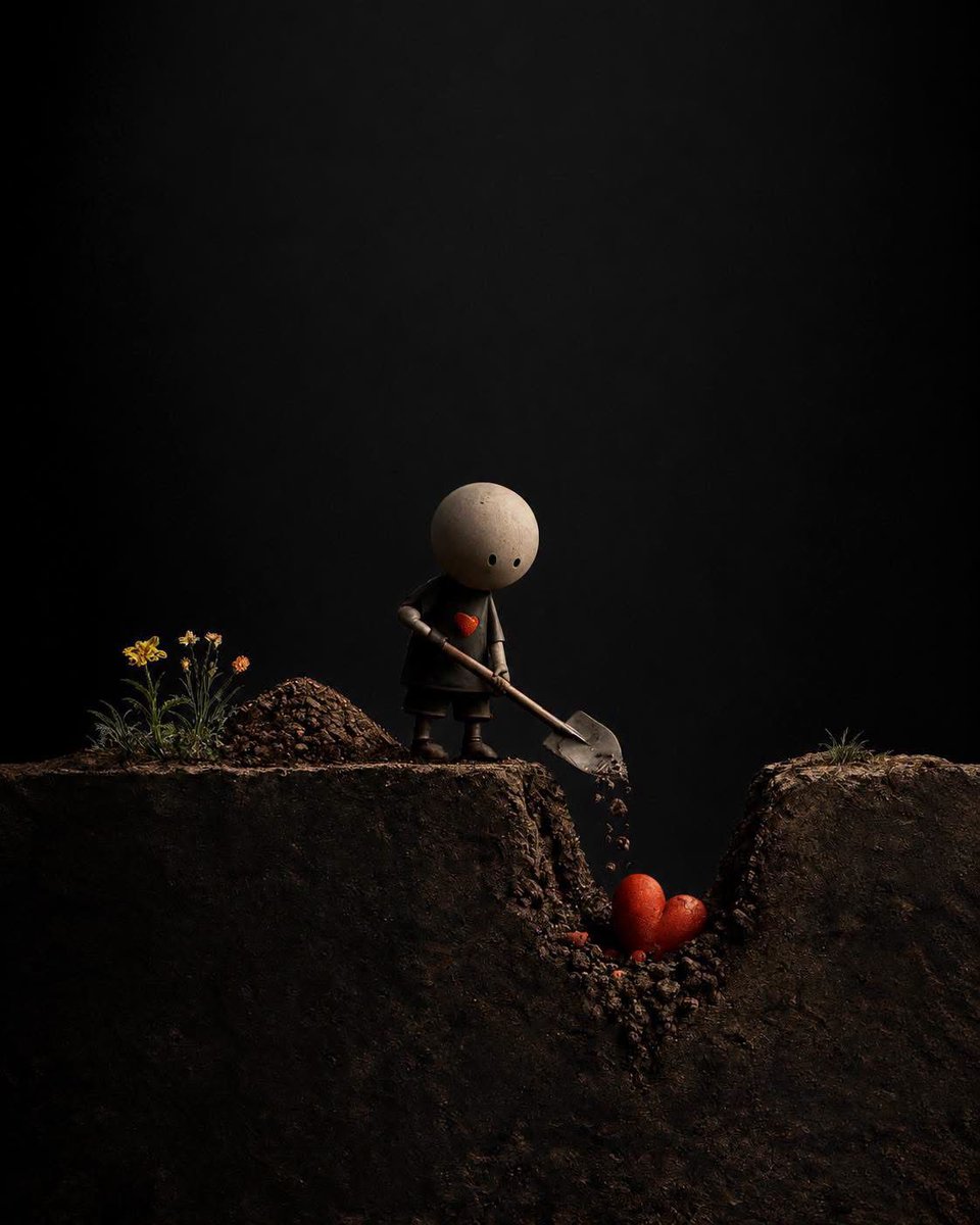 0noDada's tweet photo. Planting hearts in hard ground.
The work looks ugly now. But something beautiful grows later.
Building a media company from zero is exactly this.
Consistency + patience = growth.
What are you planting right now?
#BuildingInPublic #Patience #GrowthMindset #FromZero https://t.co/dGsL1yAOVd