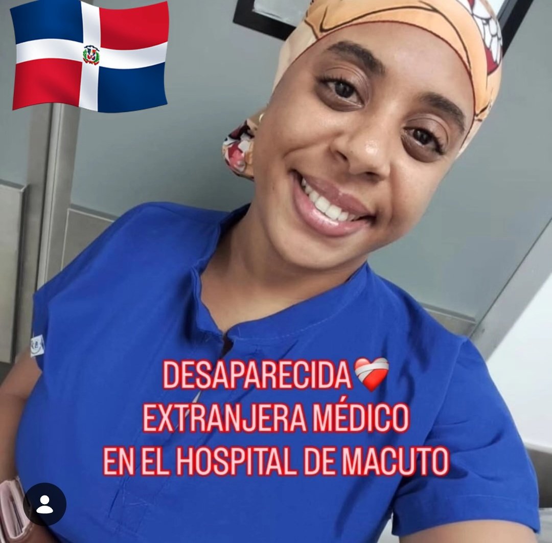 rosemarysantan2's tweet photo. Urgente! Familiares de Jhoanny Ravelis Cedeño Pache ,dominicana residente de II año de Ginecólogia y Obstetricia en el Hospital Materno Infantil de Macuto buscan saber de ella. Contacto +1809-757-2761/+58416-7053267 @RDPorLoAlto @RoseMaryNEWS @EdwardMenaFL https://t.co/NVOUL3vCqS