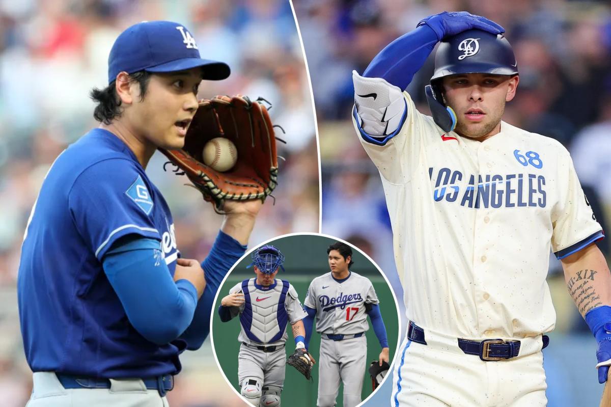 nypost's tweet photo. Dodgers' Dalton Rushing is expendable, Shohei Ohtani isn't - now Rushing must adjust https://t.co/UhnQ8xT6Nw https://t.co/YiLmEDST1a