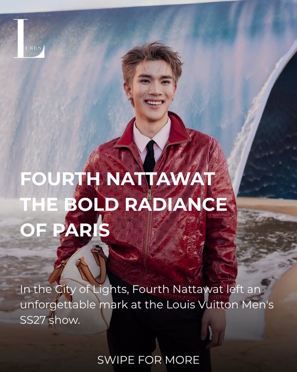 imyourtoerx's tweet photo. สื่อเมกาเขียนถึงน้องโฟร์ทแบบโคตรเริ่ด🥹✨

FOURTH SHINES AT LVSS27 SHOW #LVMenSS27xFourth #LVMenSS27  #LouisVuitton #Fourthnattawat

“โฟร์ทแต่งตัวออกมาได้แบบโดดเด่นมาก เป็นหนึ่งศิลปินที่น่าจับตามองที่สุดในตอนนี้ การจับคู่สีเข้ากับConcept ของ Louis Vuitton ได้เข้าร่วมในคอลเลคชั่น Spring-Summer 2027 ได้อย่างลงตัว เป็นคนรุ่นใหม่ที่มีสไตล์ ความกล้า แรงบันดาลใจ มีเสน่ห์ในตัวและเหมาะสมกับการเป็น Friend of the House ของแบรนด์คนล่าสุด”🧡🧡 ปลื้มใจอะㅠㅠ