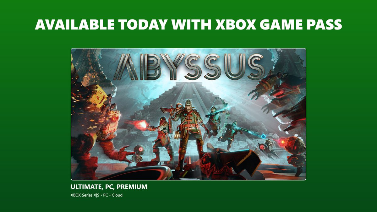 XBOXGamePass's tweet photo. ️add “explore sunken kingdom” to your agenda today https://t.co/Lxt8LxqWCQ