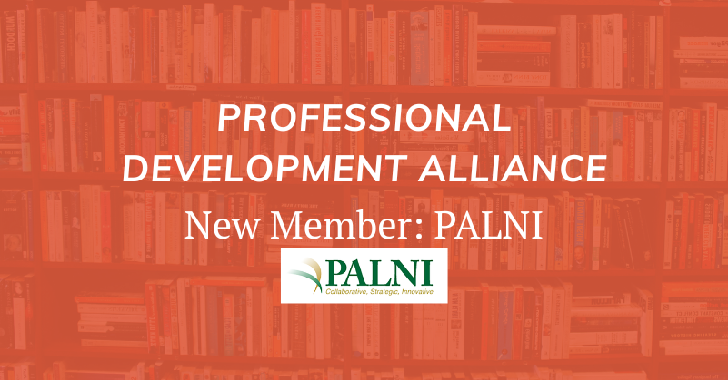 YourAtla's tweet photo. The Private Academic Library Network of Indiana (PALNI) has officially joined the Professional Development Alliance (PDA)! Check the Atla Blog monthly to sign up for free professional development offerings from the PDA.

https://t.co/5OX7uUeBpa https://t.co/VIb85esjgj