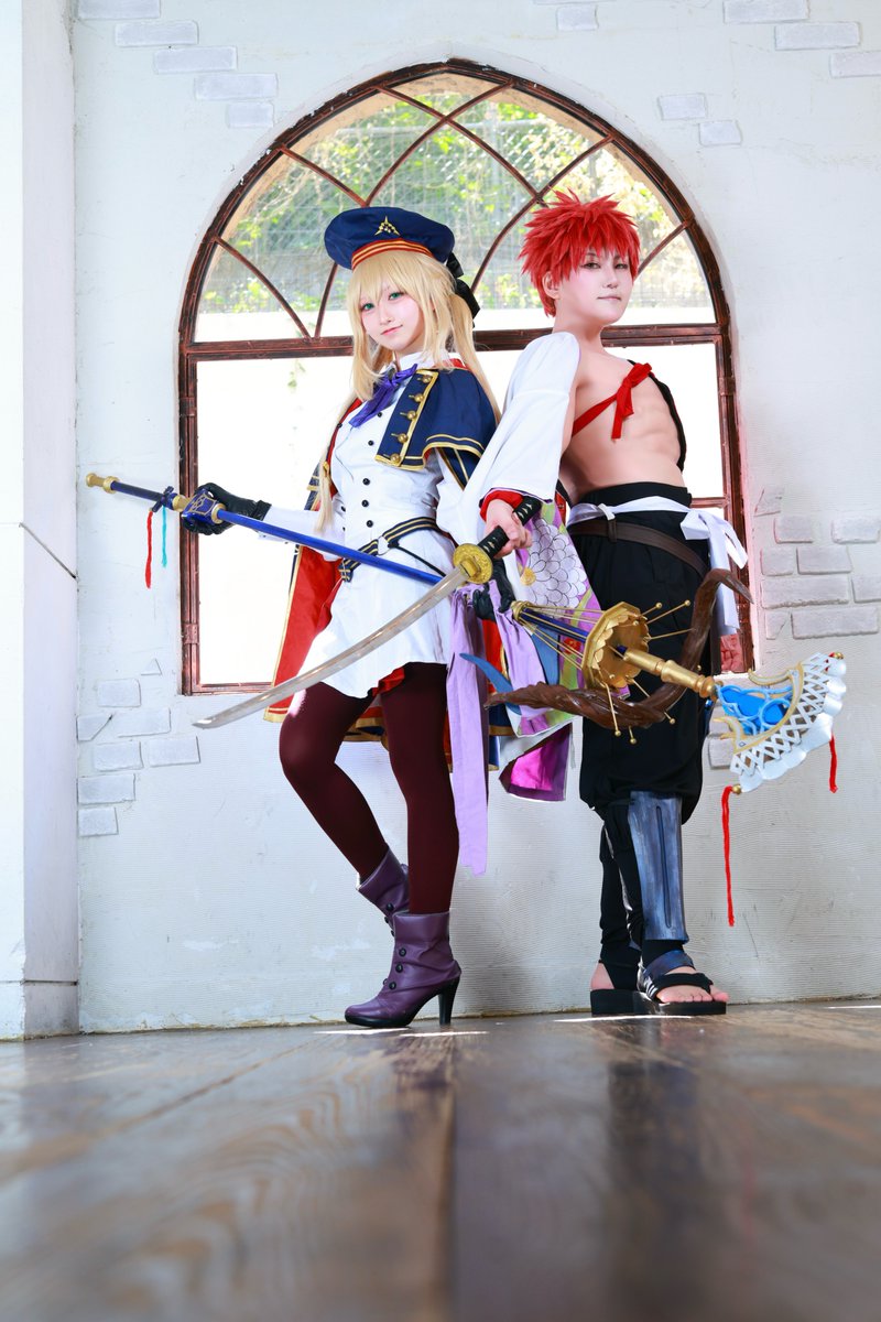 kaseinoyume_cos's tweet photo. Fate/Grand Order

　いずれ聖剣を

村正:アオイさん@aoincos
キャストリア: 火星之六花
📷ざっこりん さん @zakkorin
#強欲ルフェ0517 #cosplay #コスプレ https://t.co/chPbhLpXv1