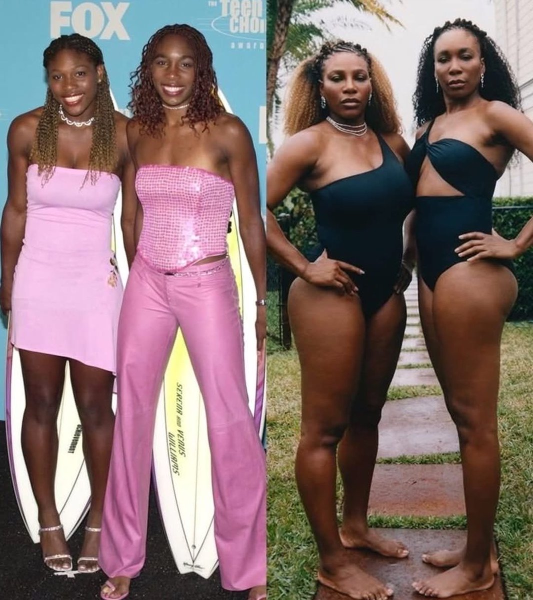 foundallsaint's tweet photo. Serana Williams and her sister Venus Williams ✨🤎 https://t.co/MF0NZ4r8QA