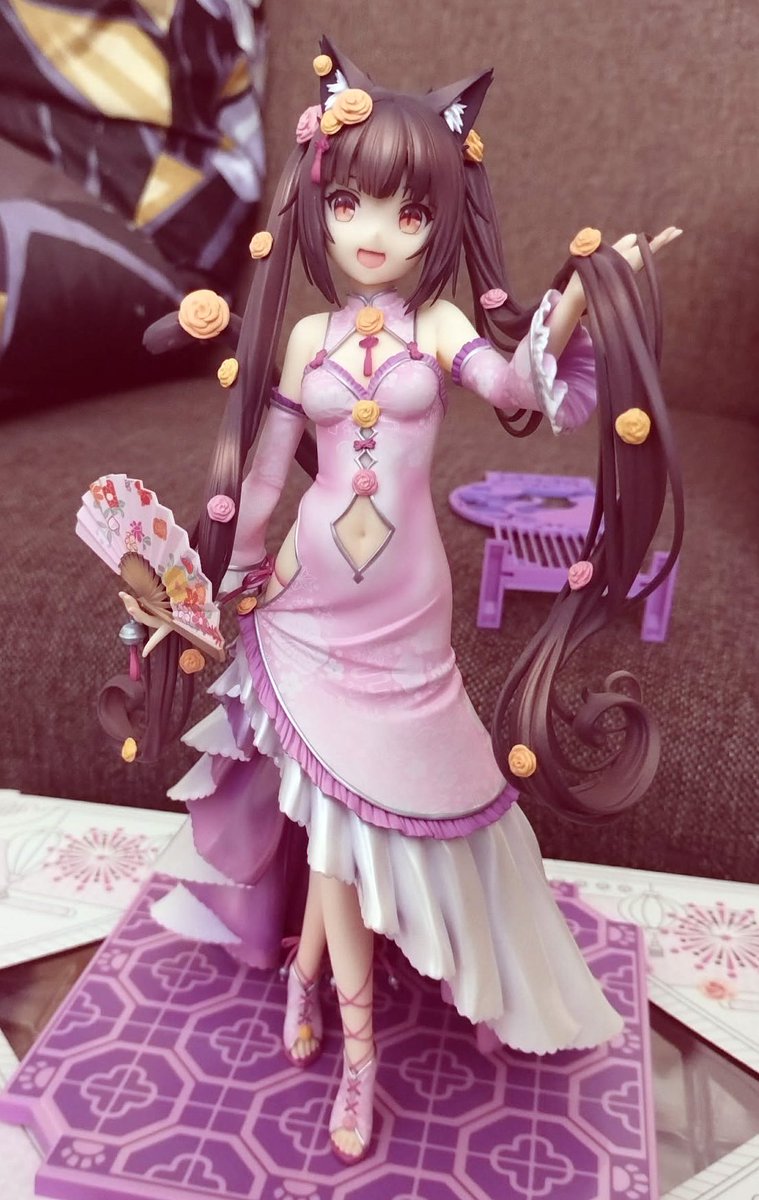 VaIENDine's tweet photo. Got my first scale figure and shes so pretty (˶˃ ᵕ ˂˶) .ᐟ.ᐟ https://t.co/x8JutyMI43