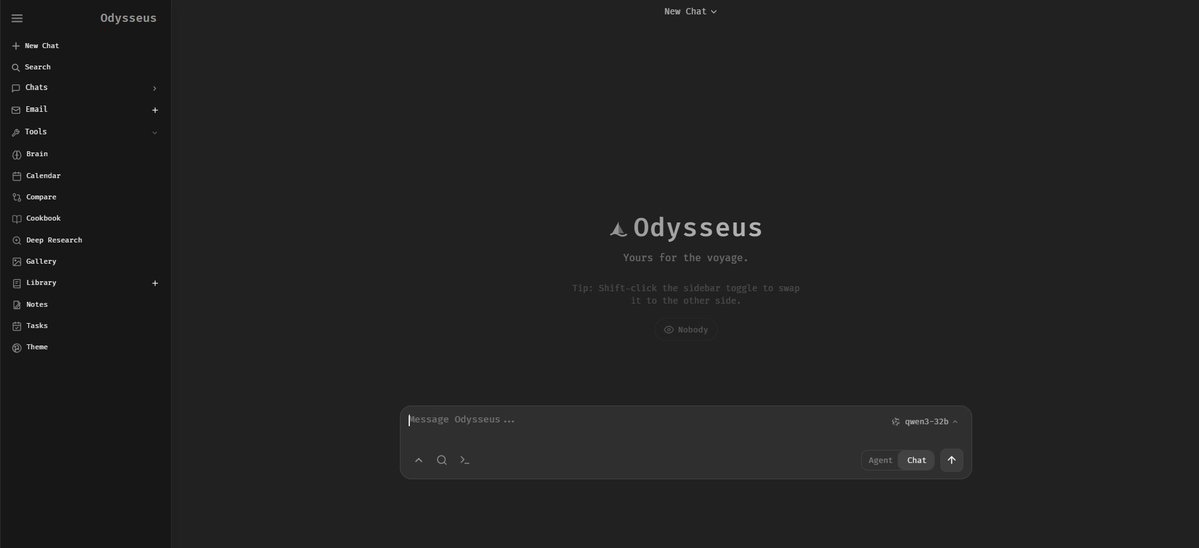 ch_hamid77's tweet photo. I spent the last few days exploring Odysseus and got it running locally with Docker Compose.

My biggest takeaway:
We're entering an era where AI agents are becoming software users, not just chatbots.
🧵 https://t.co/8qRg64RVzM