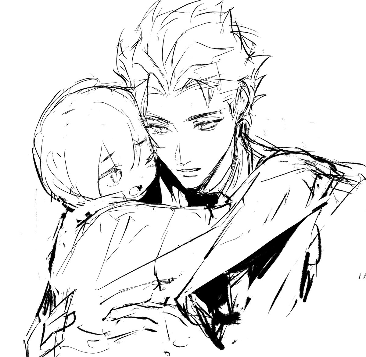 tomoe_vnd's tweet photo. vergil 18 &amp; dante 6 
妹是偷穿哥哥衬衫的坏小孩 🙀 https://t.co/4sYd3g3WM9