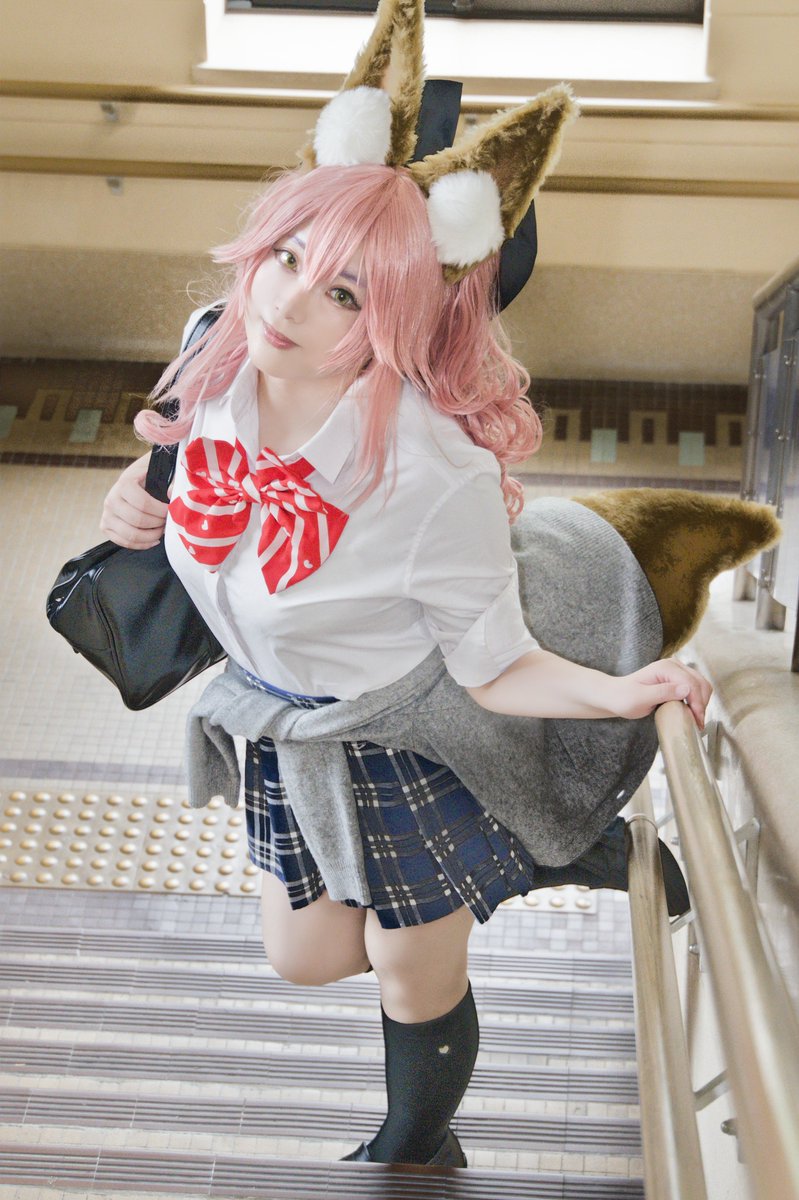 rihi506's tweet photo. Fate/EXTRA 
JK💗玉藻の前

photo @koko78847582 
 #cosplay #アロフェス https://t.co/NORsyPZkkd