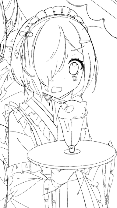 和メイドちっさ