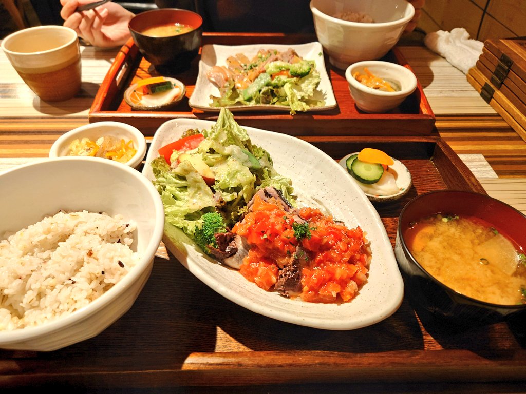 86master's tweet photo. 美味！
カツオとサルサソースの相性めっちゃいいのね！ https://t.co/R67mCKXTT7