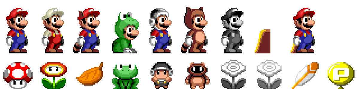 JohnElectric_'s tweet photo. My Sonic 1 styled Mario sprite sheet + Some unused and cut content from 2024 and 2025. https://t.co/ztUZnRr3N8