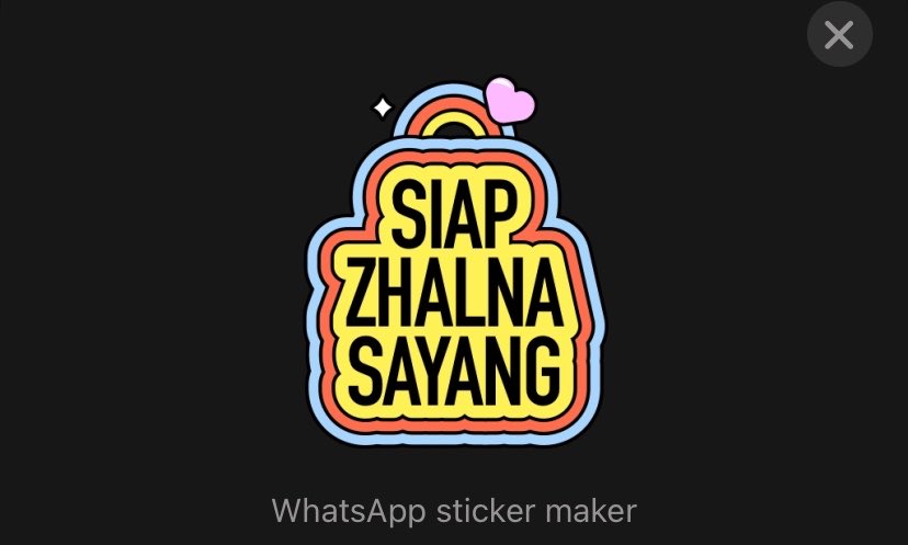jexndeuki's tweet photo. Pernah gk lu dibikin stiker khusus 😔 https://t.co/kiUxiXCBsB